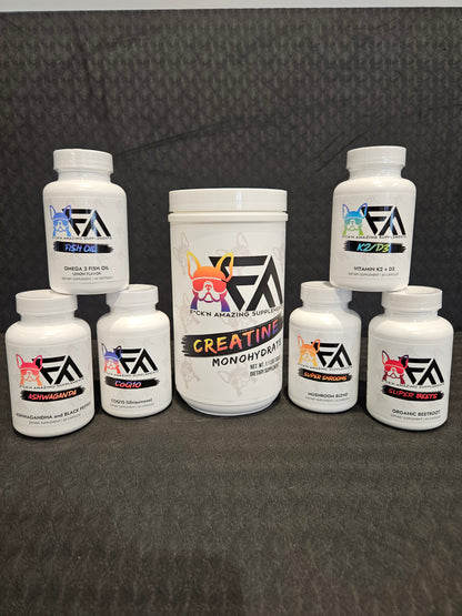 High Country's Custom Athlete Stack - Choose 3 FCKN Amazing Supplements Bundle at FA Supp Shop Blowing Rock NC