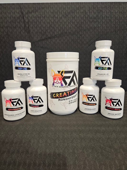 High Country's Custom Athlete Stack - Choose 3 FCKN Amazing Supplements Bundle at FA Supp Shop Blowing Rock NC